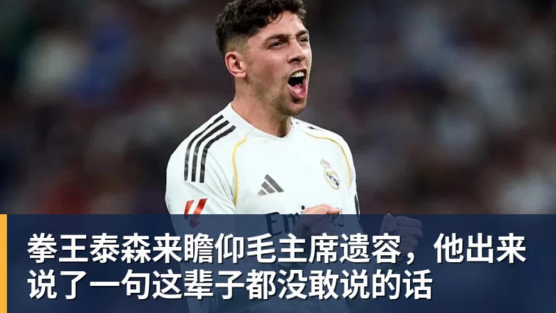 拳王泰森来瞻仰毛主席遗容，他出来说了一句这辈子都没敢说的话